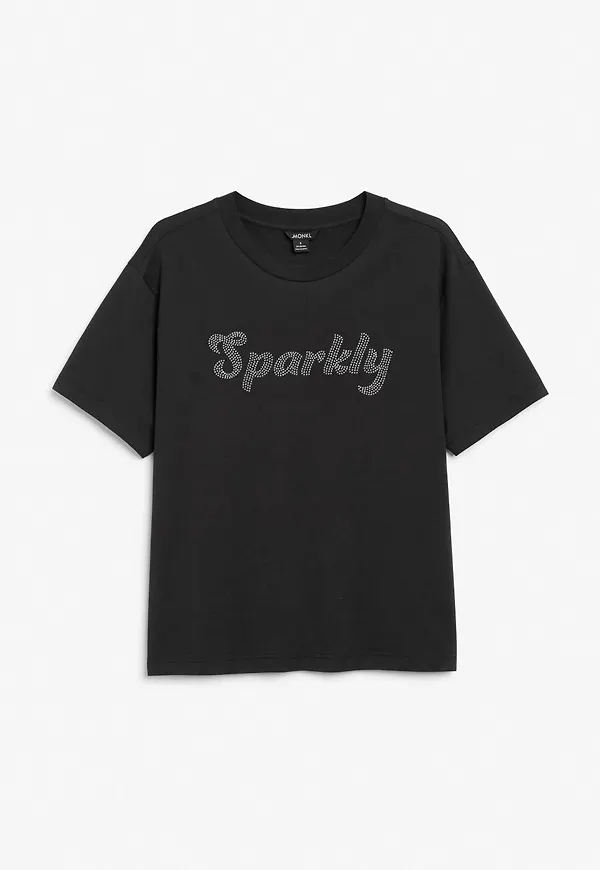 Cotton tee - Black