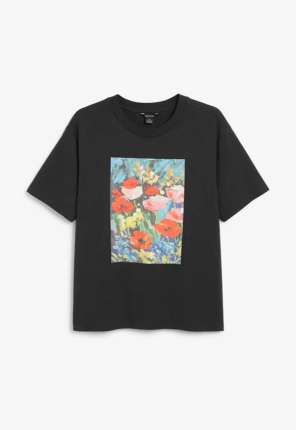 Cotton tee - Black