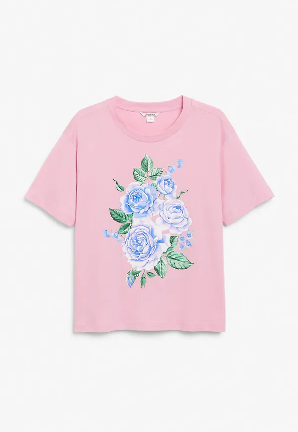 Cotton tee - Pink