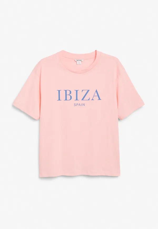 Cotton tee - Pink