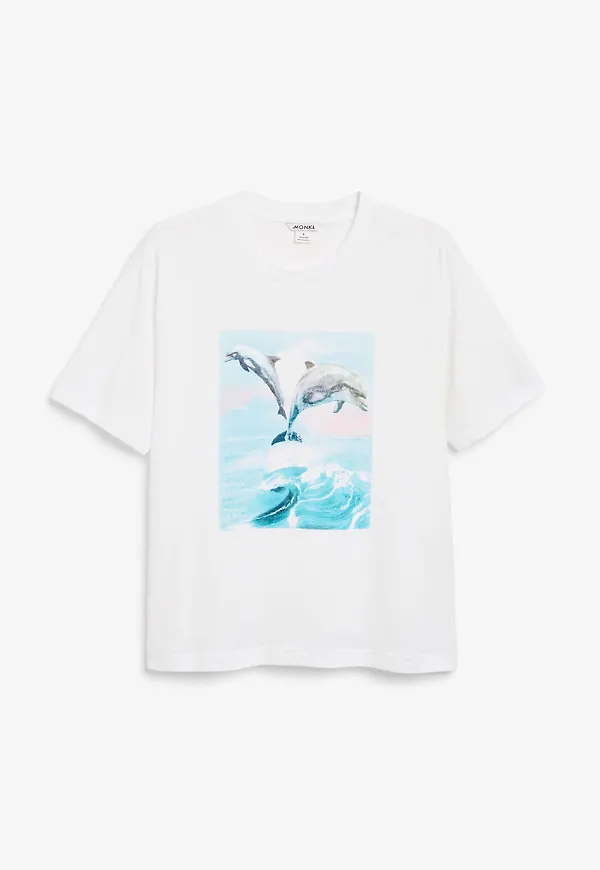 Cotton tee - White