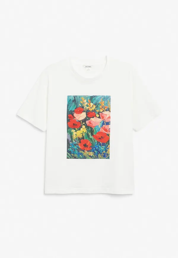 Cotton tee - White
