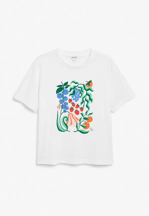 Cotton tee - White