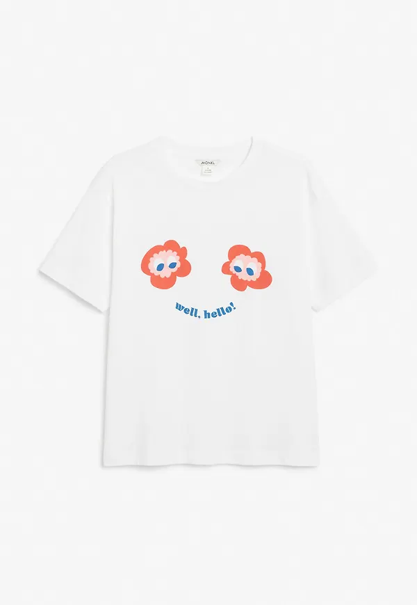 Cotton tee - White
