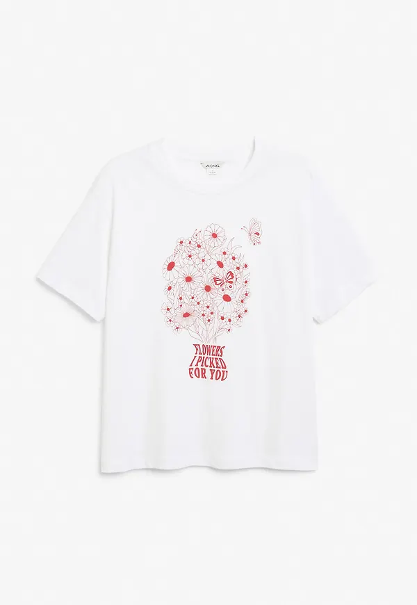 Cotton tee - White
