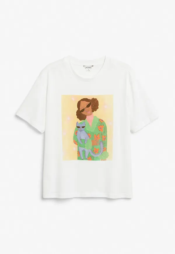 Cotton tee - White