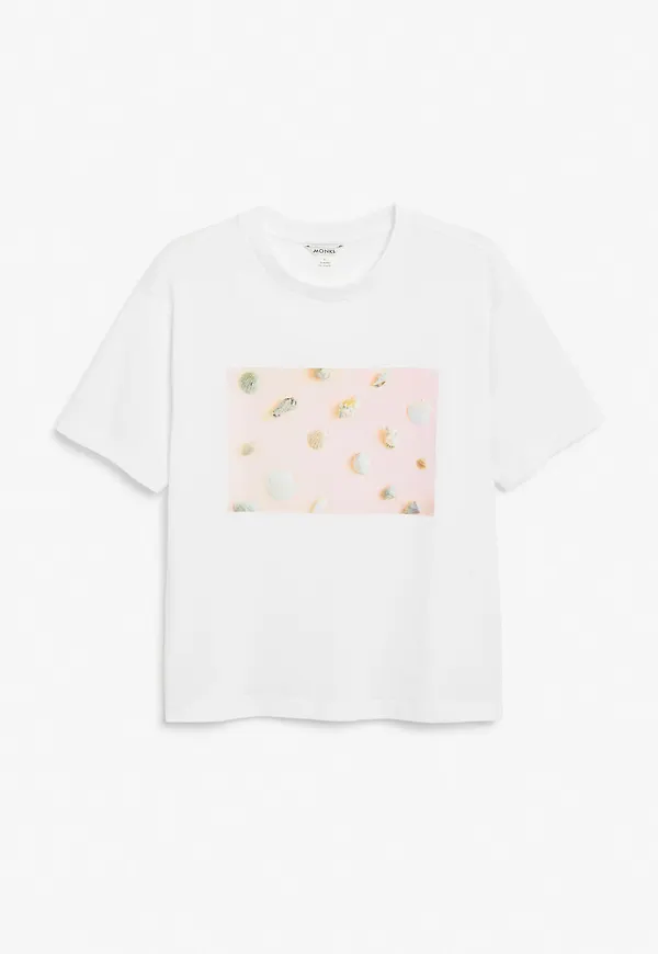 Cotton tee - White