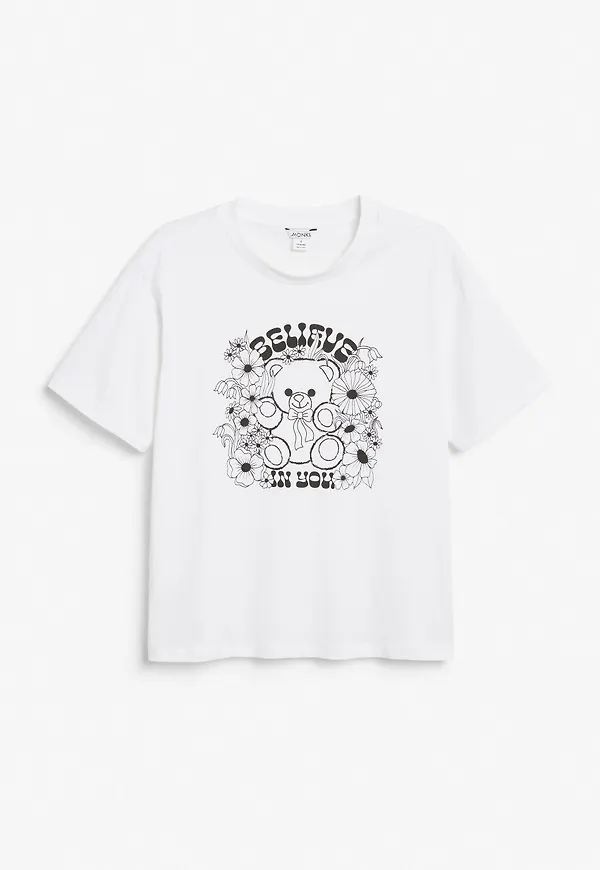 Cotton tee - White