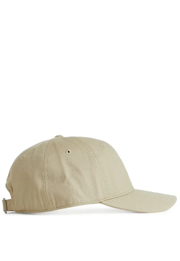 Cotton Twill Cap - Beige