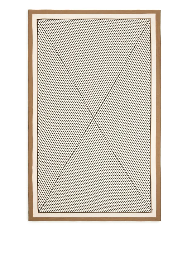 Cotton Voile Sarong - Beige