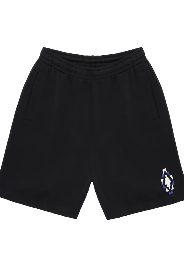 COUNTY OF MILAN Bandana Cross träningsshorts - Svart