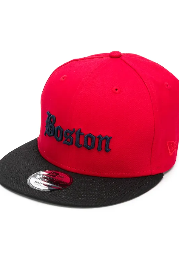 COUNTY OF MILAN Boston basebollkeps - Röd