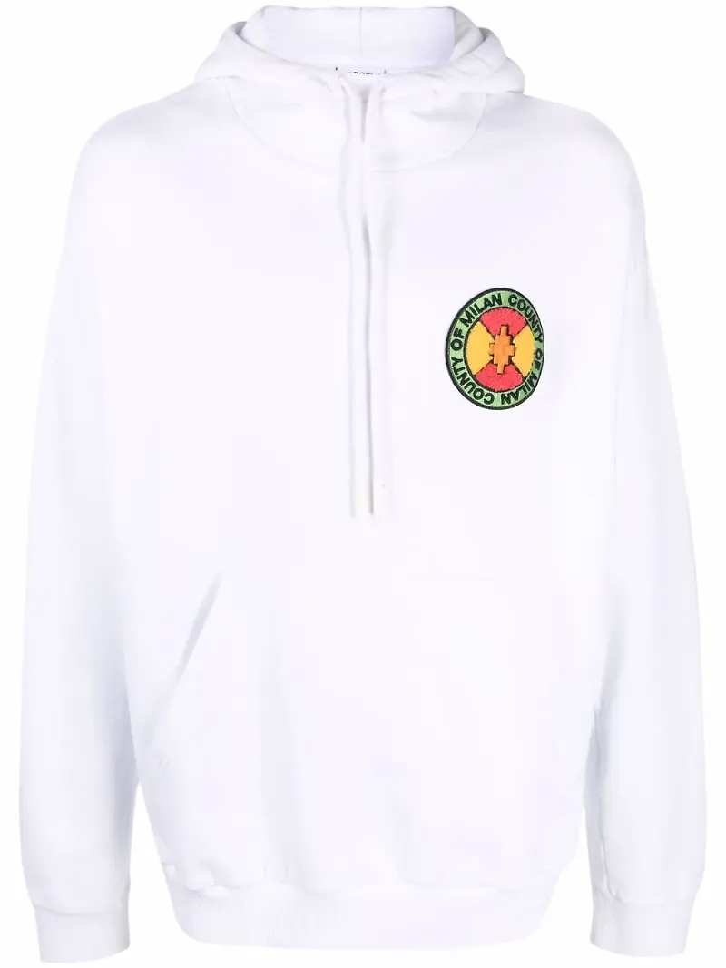 COUNTY OF MILAN County Park hoodie - Vit