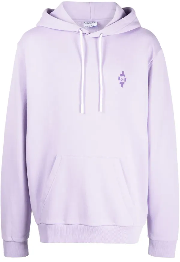 COUNTY OF MILAN hoodie med grafiskt tryck - Lila