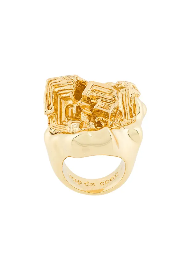 Coup De Coeur Vortex stenring - Metallic