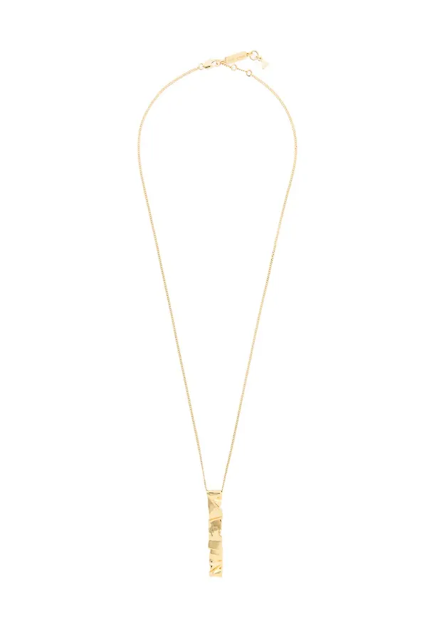 Coup De Coeur Wave pendant necklace - Gul