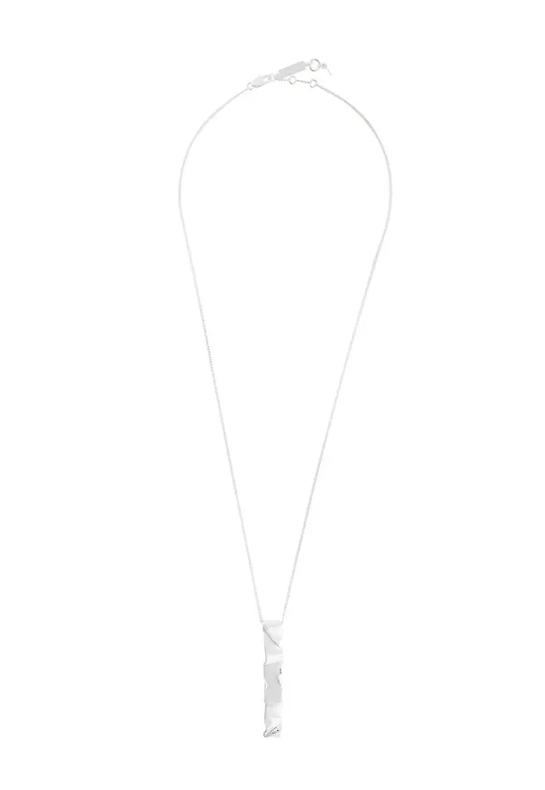 Coup De Coeur Wave pendant necklace - Metallic