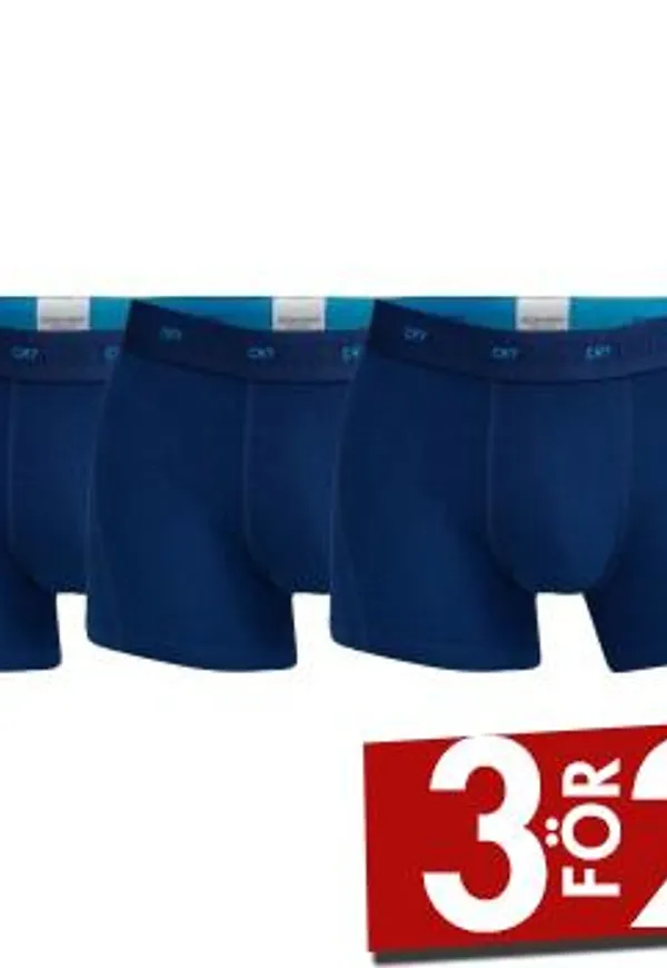 CR7 Cristiano Ronaldo Kalsonger 3P Bamboo Trunks Marin Small Herr