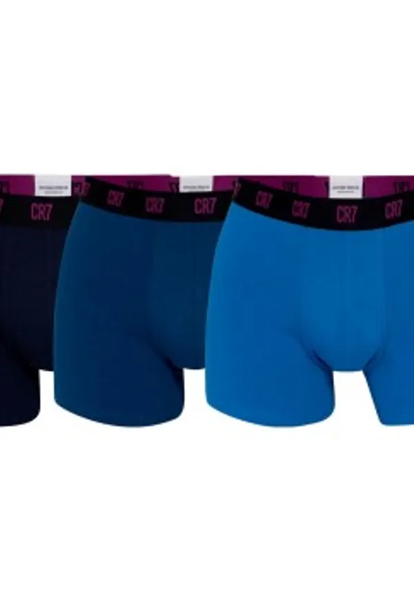 CR7 Cristiano Ronaldo Kalsonger 3P Men Trunk Flerfärgad bomull Small Herr