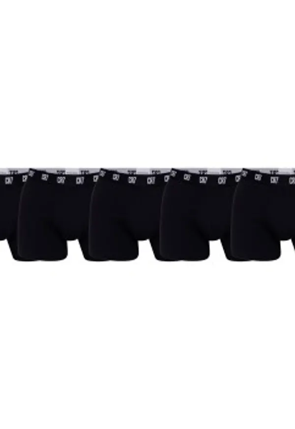 CR7 Cristiano Ronaldo Kalsonger 5P Cotton Trunks Svart bomull Small Herr