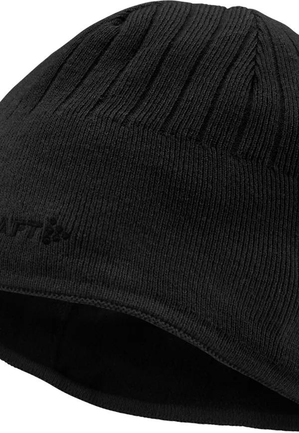 Craft Adv Windblock Knit Hat Black/black
