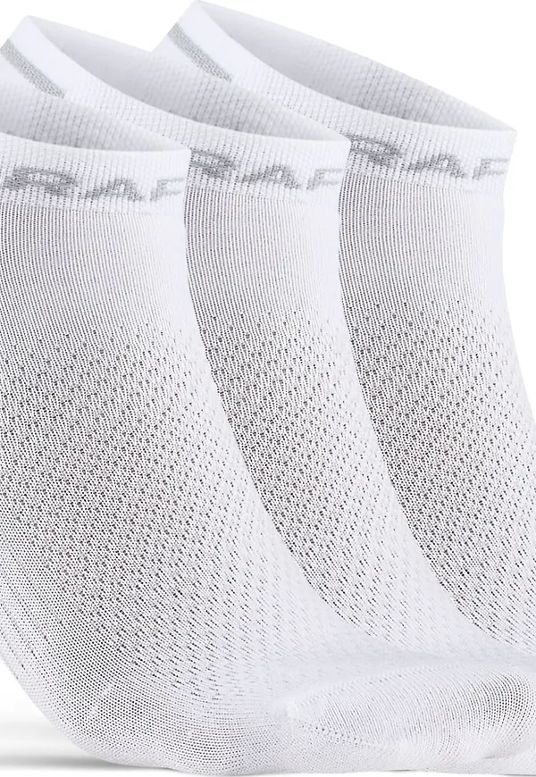 Craft Core Dry Shafless Sock 3-pack White