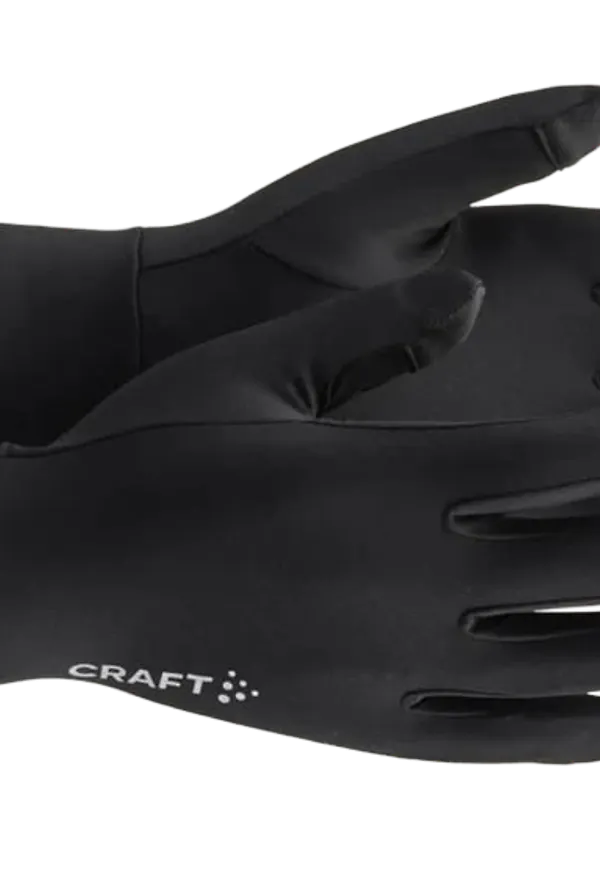 Craft Essence Running Glove Black