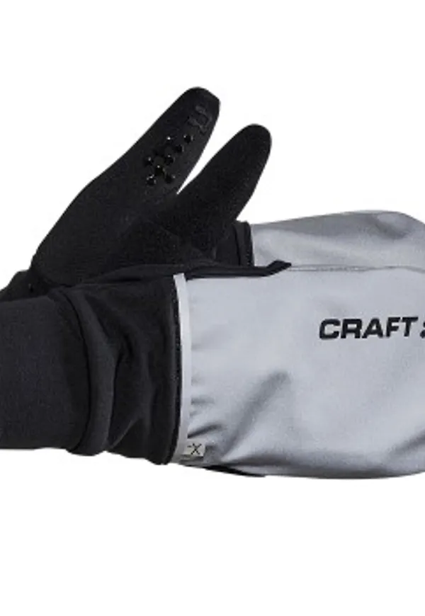 Craft Hybrid Weather Glove Svart/Grå polyester M (9)