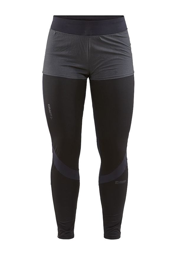 Craft Lumen Hydro Tights W Black M, Träningstights i storlek M och färg Svart