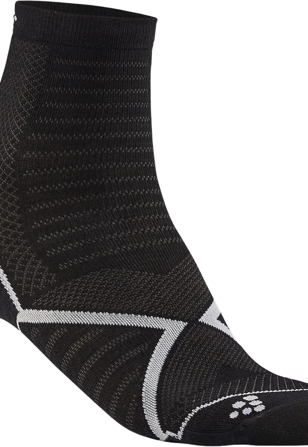 Craft Run Warm Sock Black/White