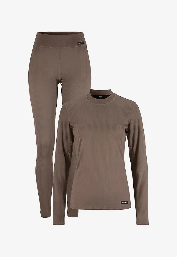 Craft - Underställ Baselayer Set 2 W - Brun