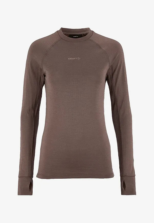 Craft - Underställströja Wool Comfort RN LS W - Beige