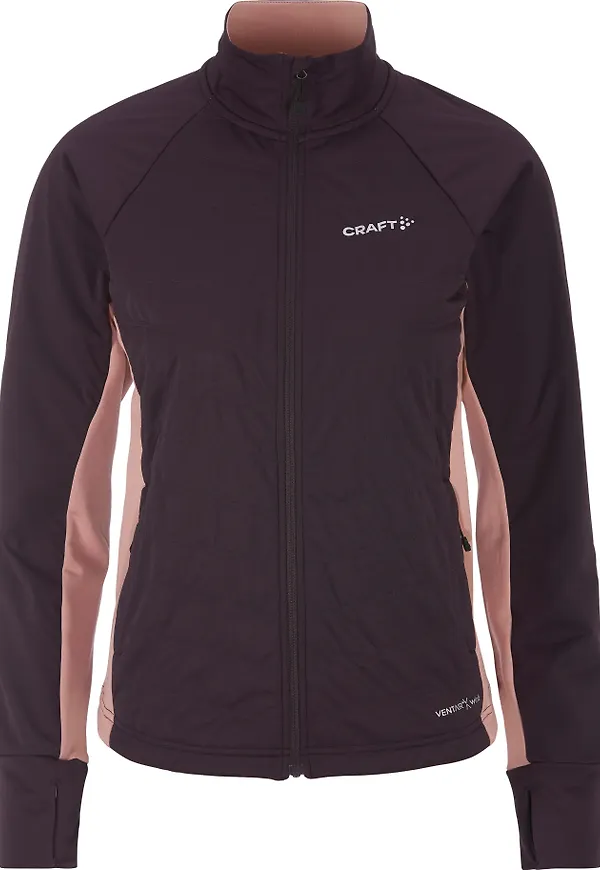 Craft Women's ADV Charge Warm Jacket Dark Plum/Charm