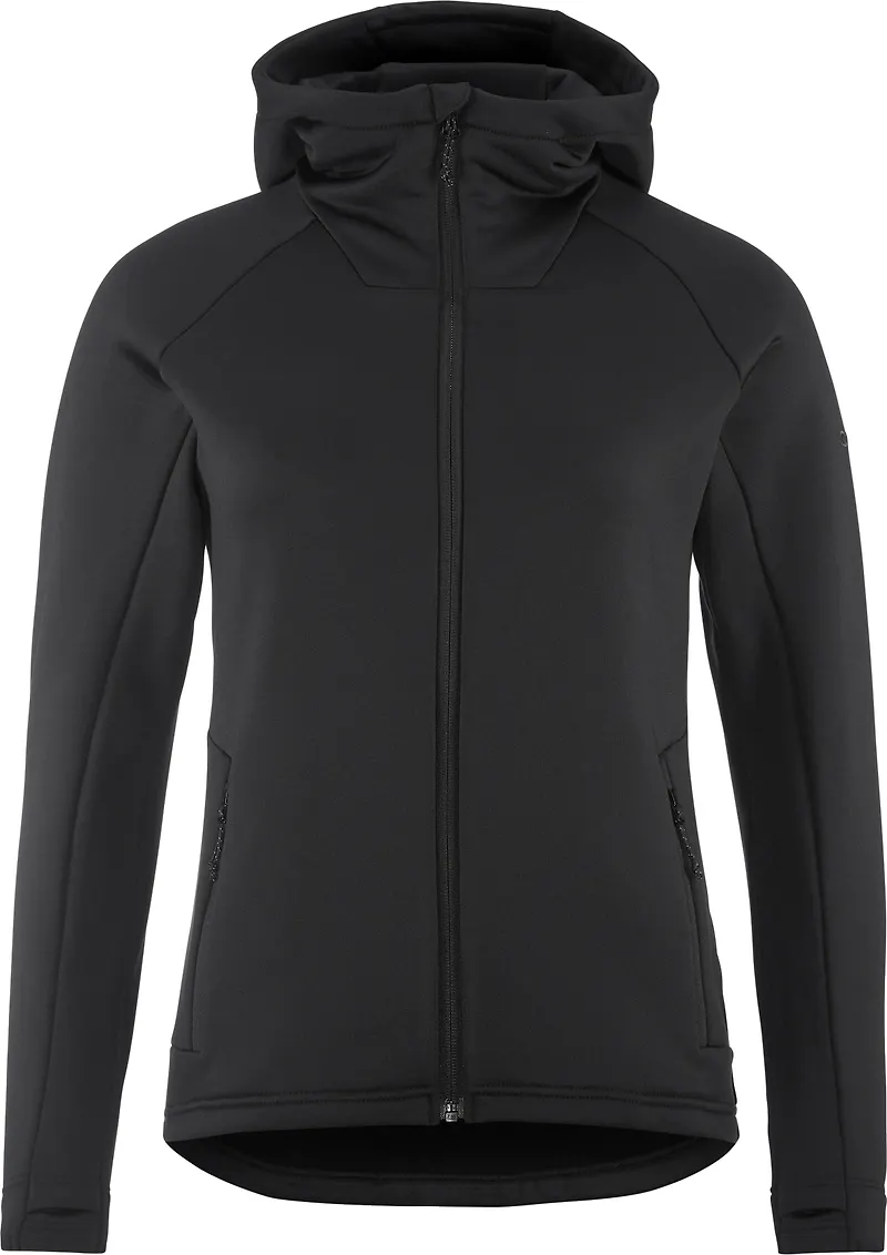 Craft Women's Adv Explore Power Fleece Hood Jacket Black
