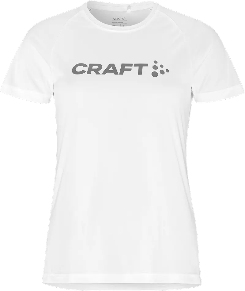Craft Women's Core Unify Logo Tee White