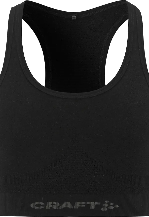 Craft Women's Wool Seamless Bra Black