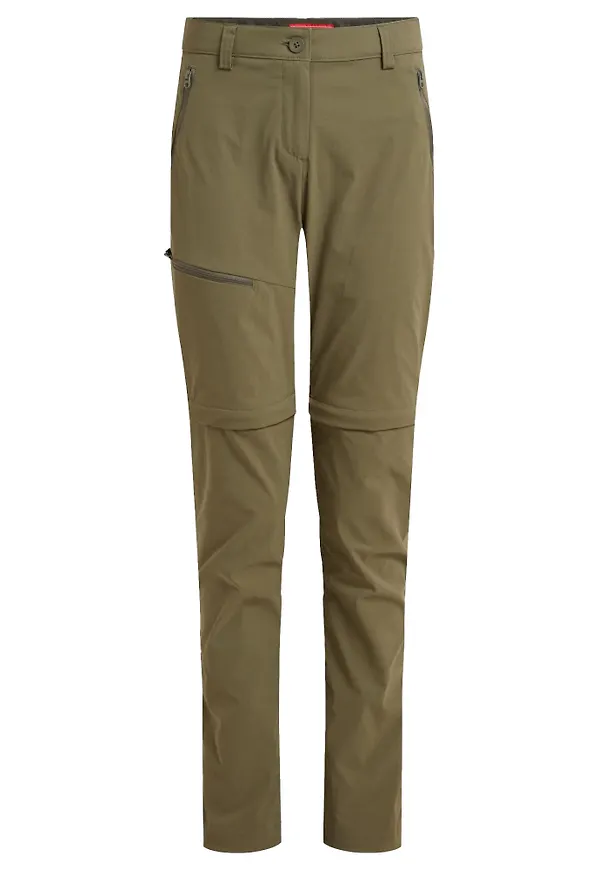 Craghoppers Women's Nosilife Pro Convertible Trouser III Wild Olive