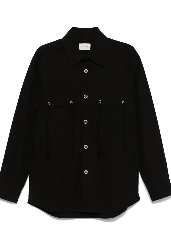 Craig Green Block täckskjorta - Svart