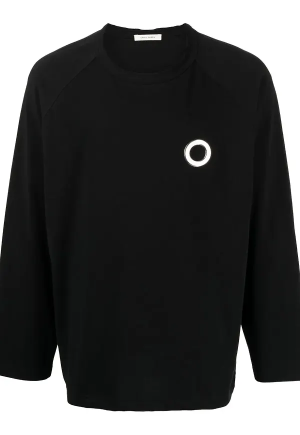 Craig Green sweatshirt med applikation - Svart