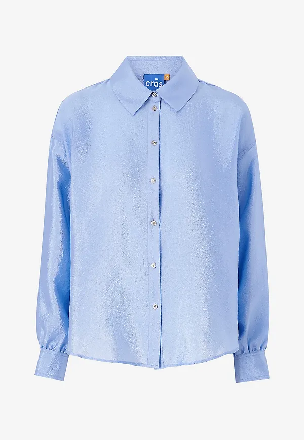 Cras - Blus Ginacras Shirt - Blå