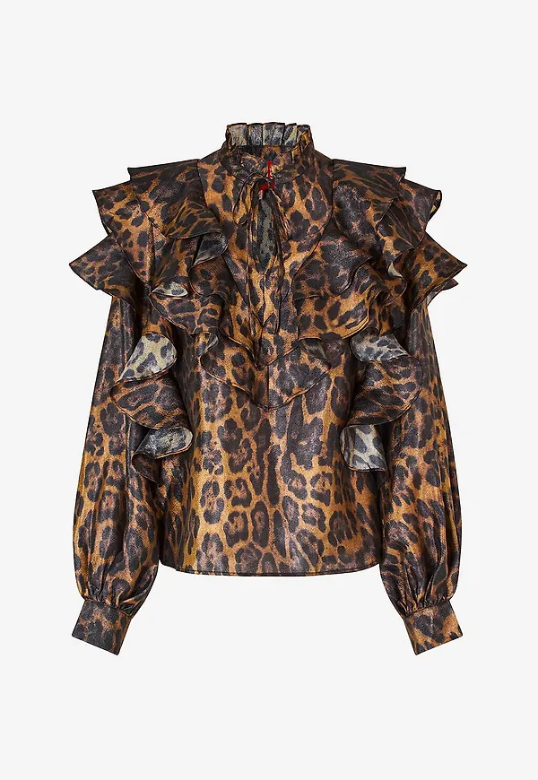 Cras - Blus Sylviacras Blouse - Brun