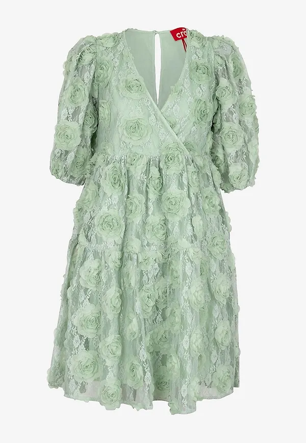 Cras - Klänning Milliecras Dress - Grön