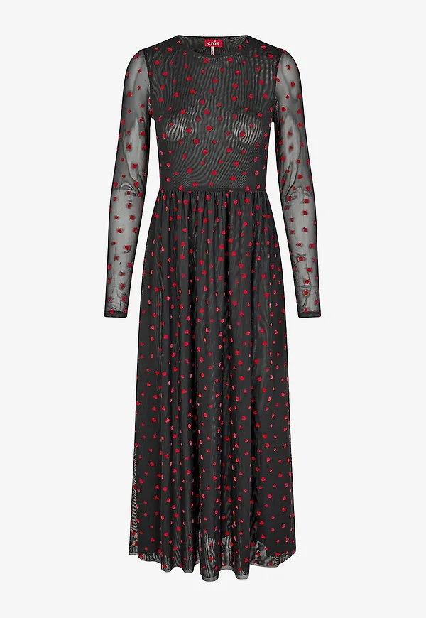 Cras - Maxiklänning Jennacras Dress - Svart