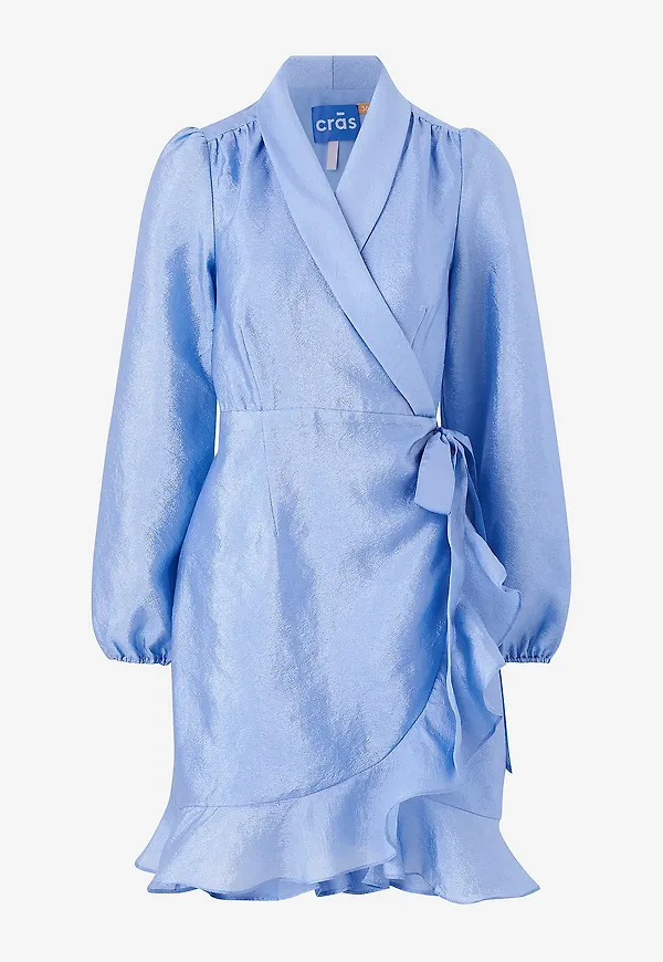 Cras - Omlottklänning Lindacras Dress - Blå
