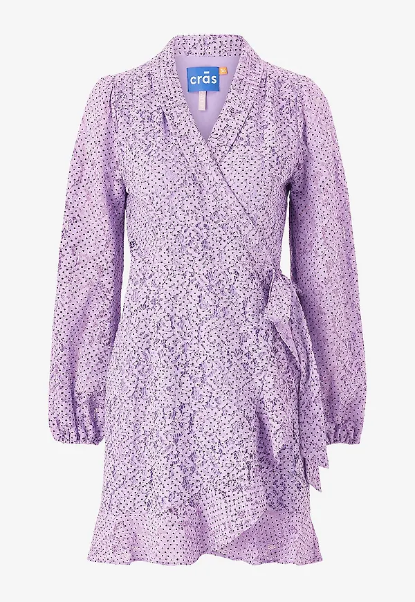 Cras - Omlottklänning Lindacras Dress - Lila