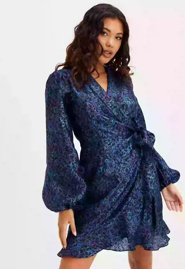 Cras Lindacras Dress Cocktailklänningar Leopard