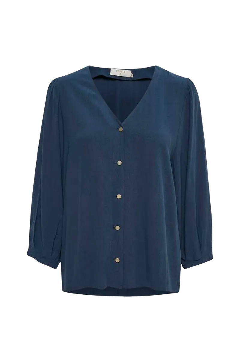 Cream - Blus crBunda Blouse - Blå
