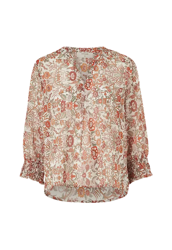 Cream - Blus DaniCR Blouse - Röd
