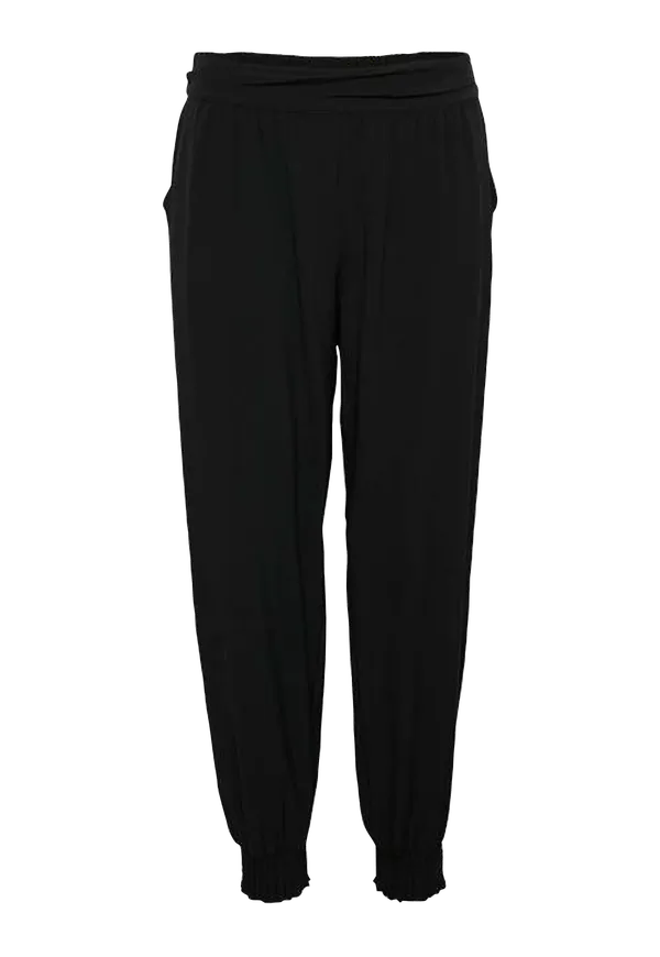 Cream - Byxor crCharlott Harem Pant - Svart