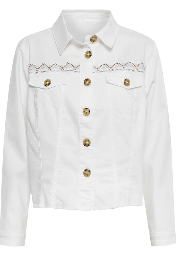 Cream - Damjackor - Vit - Dam - Storlek: XS